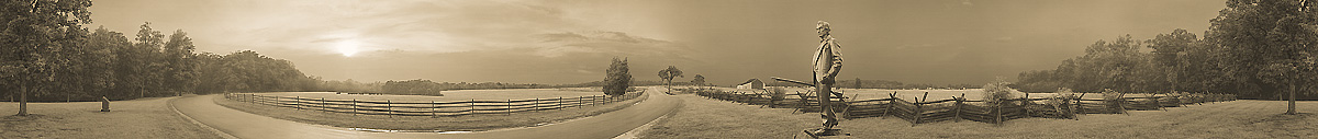 John Burns On McPherson's Ridge | Gettysburg | James O. Phelps | 360 Degree Panoramic Photograph