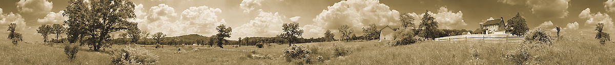 Bushman Farm | Gettysburg | James O. Phelps | 360 Degree Panoramic Photograph