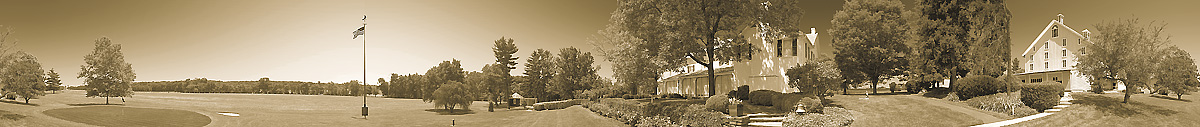 Eisenhower Farm | East Front | Gettysburg Pennsylvania | James O. Phelps | 360 Degree Panoramic Photograph