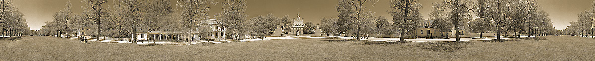 Governor's Palace | Williamsburg | James O. Phelps | 360 Degree Panoramic Photograph