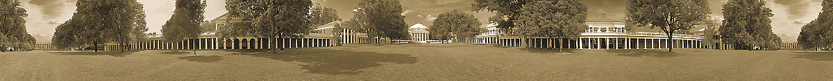 University of Virginia | Charlottesville Virginia| James O. Phelps | 360 Degree Panoramic Photograph