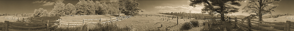 Wyatt Cemetery | Blue Ridge Parkway | James O. Phelps | 360 Degree Panoramic Photograph